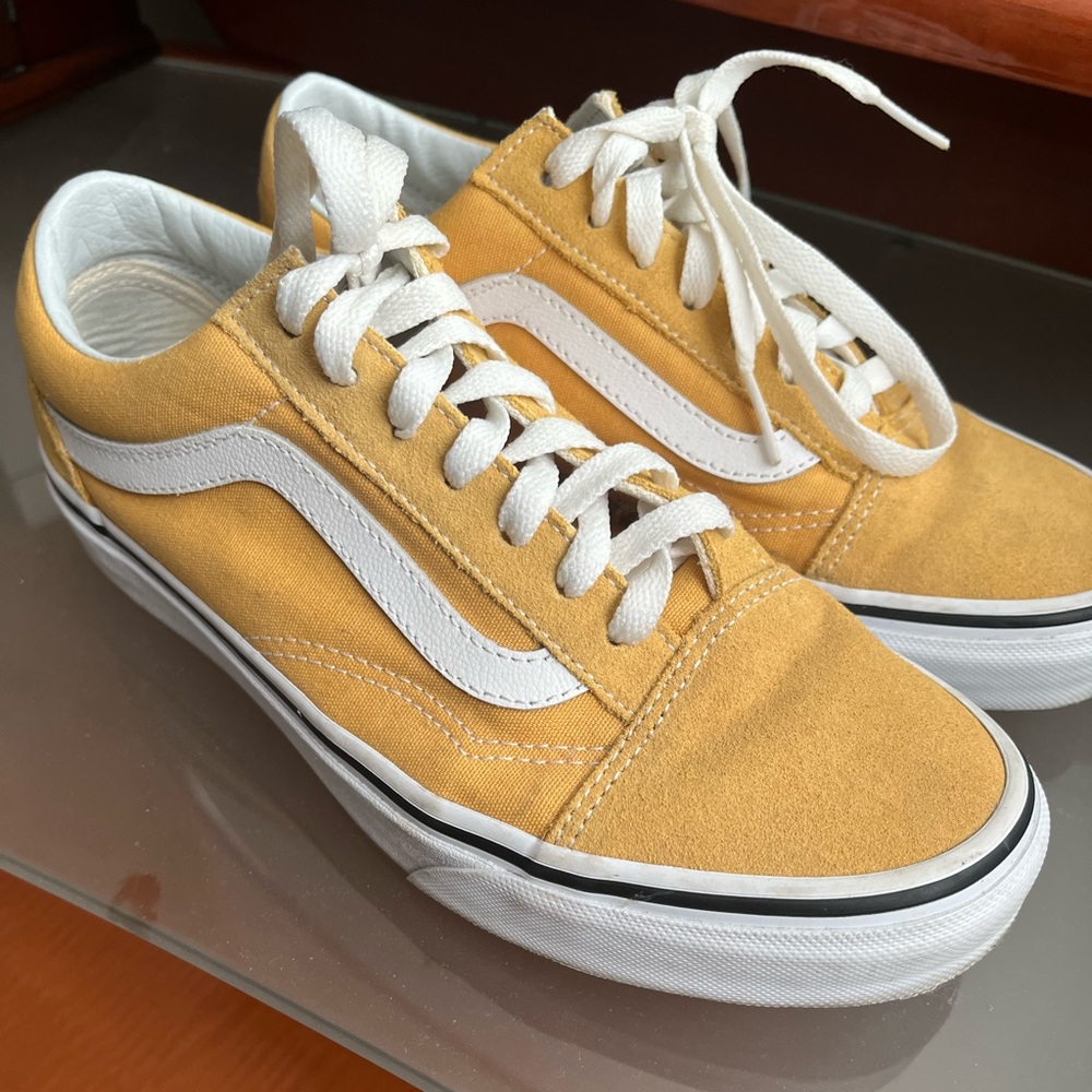 Yellow Old Skool Vans
